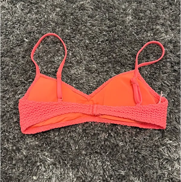 Aerie orange bikini top - Image 2