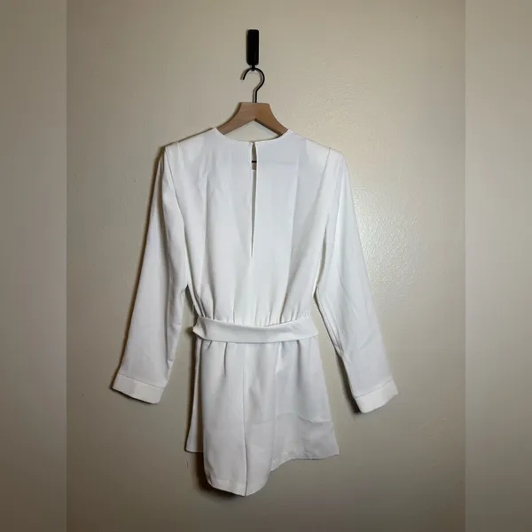 Amanda Uprichard‎ Baldwin Belted Romper - Image 5