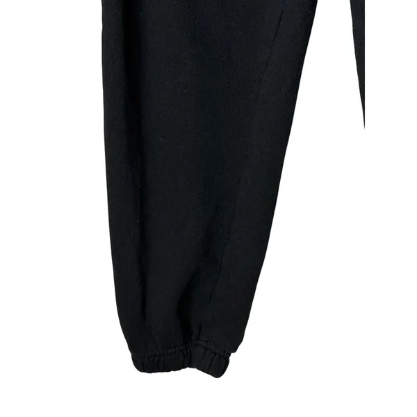 Gap Classic Joggers Women XS Black VintageSoft Terry Relaxed Sweatpants Athletic - Image 7