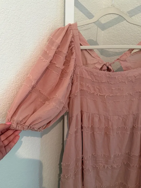 Altar’d State dusty rose mini dress - Image 2