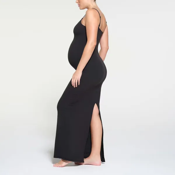 NWT Skims Fits Everybody Maternity Dress onyx Large - Image 3