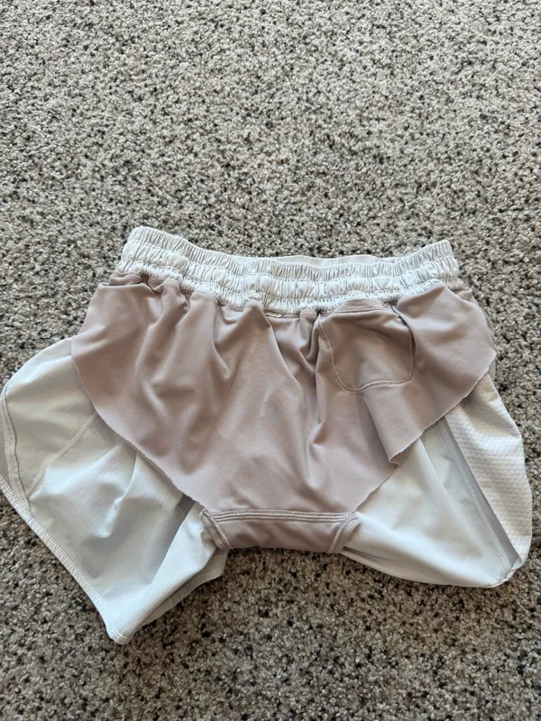 White Lululemon Shorts - Image 3