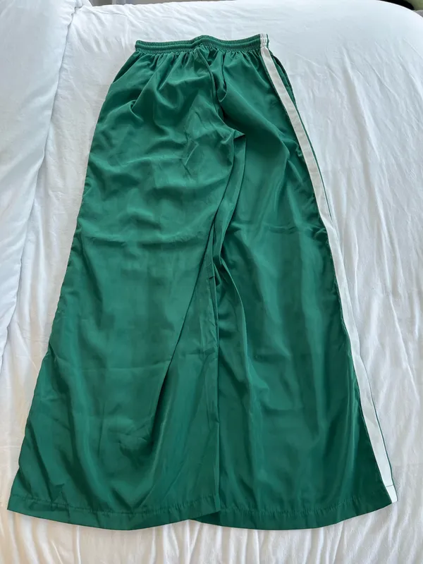 Green Edikted Track Pants - Image 2