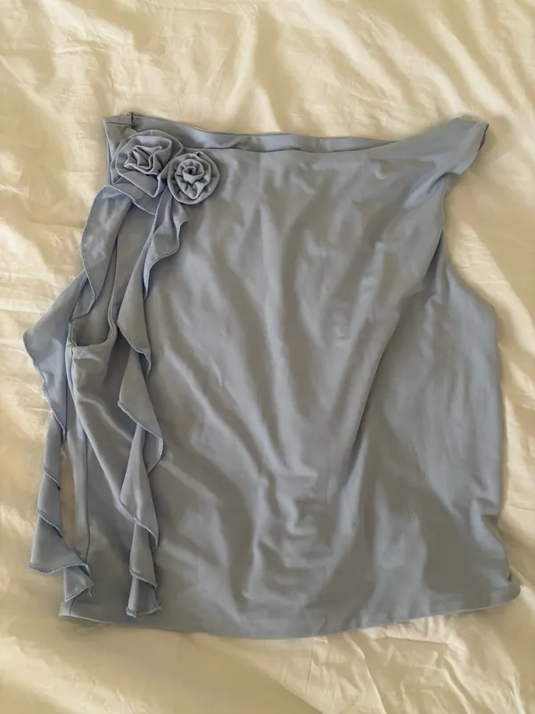 Meshki Blue Flower Top - Image 2
