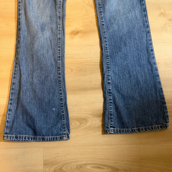 Abercrombie & Fitch Bootcut Jeans Blue 27 Women Low Rise Y2K Denim - Image 5