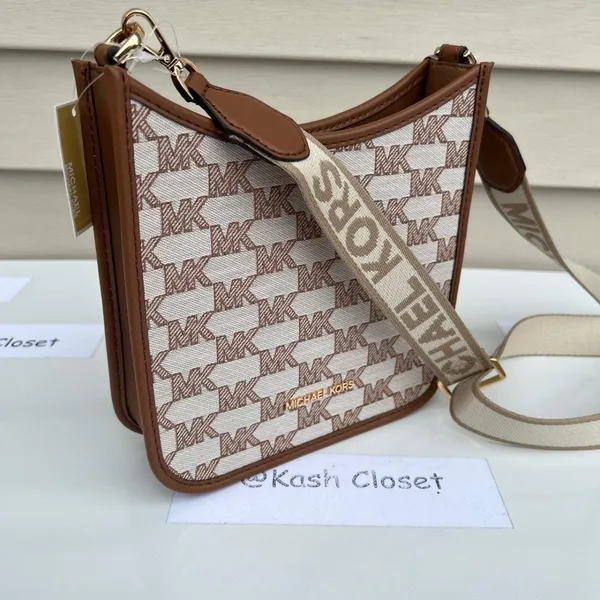 Michael Kors Luggage Multi Briley Crossbody Bag - Image 2