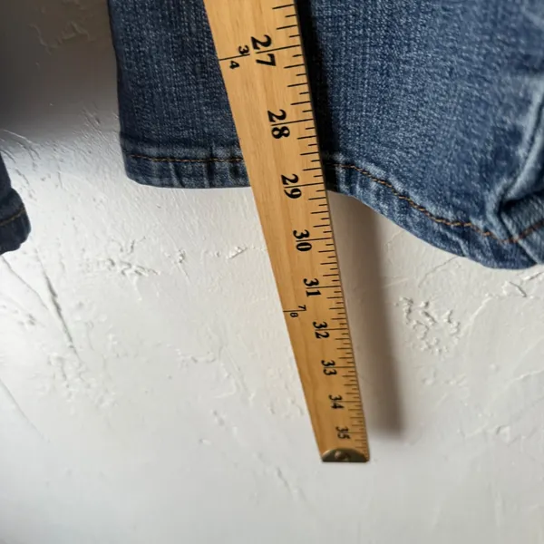 Wrangler Womens Boot Cut Jeans Medium Wash Size 5x32 Western Denim Cowboy‎ - Image 7
