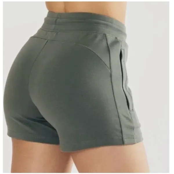 Alphalete Womens Green Essential‎ Core Shorts, XS - Image 5