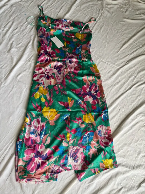 Vero Moda Floral Midi Dress Size Large NWT - Image 6