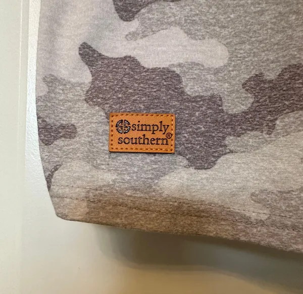 Simply Southern - Adorable Camo Top With Twist Detail Back 🤍 - Image 3