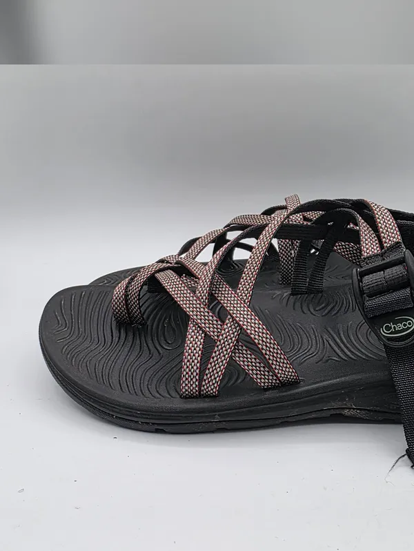 Chacos Womens ZX/2 Classic Black Red A Strappy Sport Sandals Size 9 Waterproof - Image 3