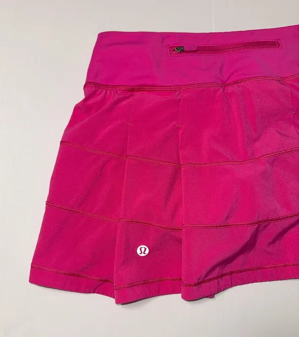Lululemon Pace Rival Skirt Mid-Rise Sonic Pink - Image 5