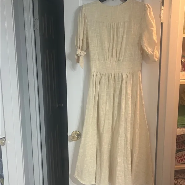 NWT Free People Love of My Life Midi Dress Lemon Sz XS - Image 4