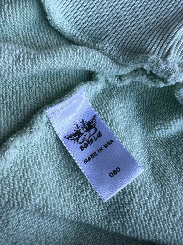 Boys Lie Cropped Hoodie - Image 9