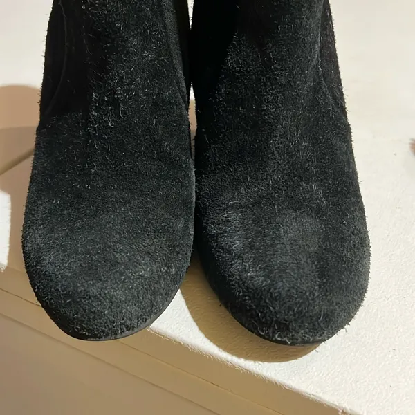 Tory Burch, Milan suede black ankle boots women’s size 6 - Image 6