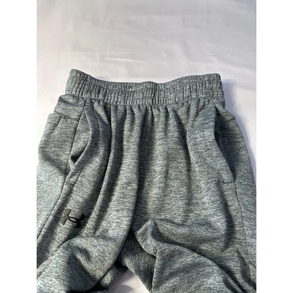 Under Armour Womens Gray Fleece Jogger Sweatpants Space Dye Size Small SM P CH - Image 4