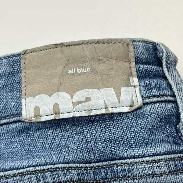 Mavi Barcelona High Rise Wide Leg Womens Size 31 Blue Denim Jean‎ *TINY FLAW - Image 6