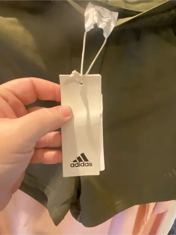 Olive Green Adidas super cute shorts new with Tag - Image 5