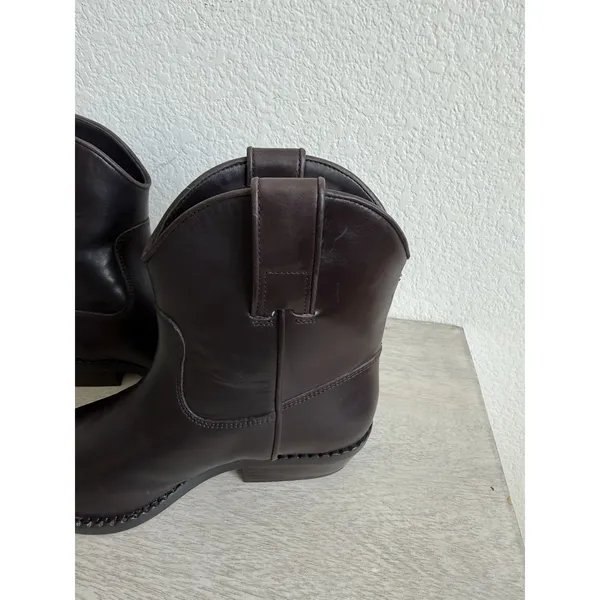 Michael Kors Noemie Women's Brown Leather Pull-On Ankle Bootie Pointed W 5.5 - Image 13