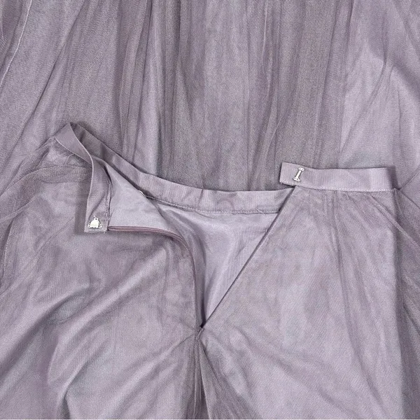Revelry‎ Skylar Tulle Maxi Skirt Wisteria Mauve Purple Size 6 Formal Fairy - Image 8