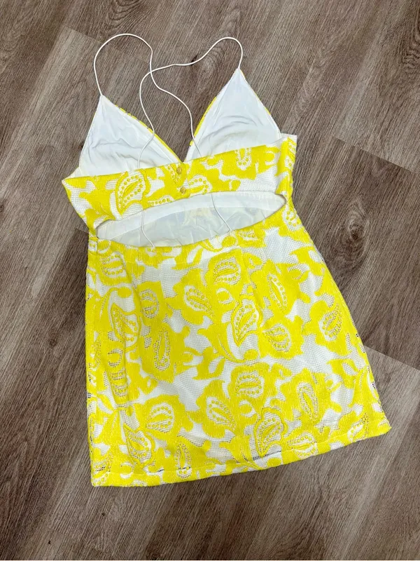 Anthropologie Maeve Floral Strappy Mini Dress - Image 8