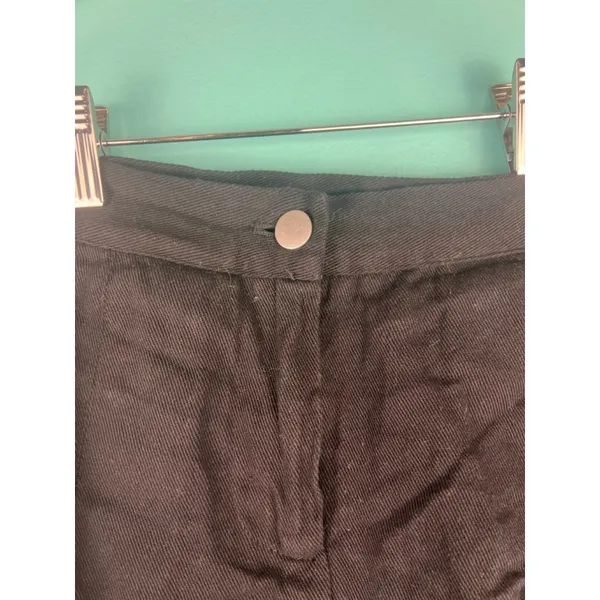 Vestique Black Cargo Mini Skort Size M | Utility Pocket Skirt Shorts - Image 3