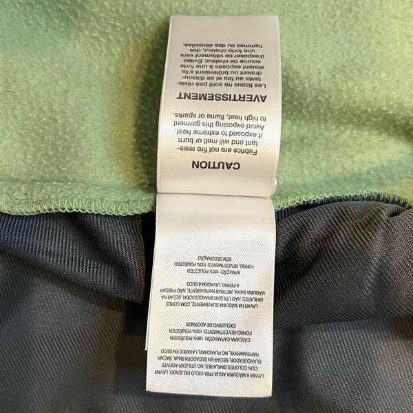 Columbia Women’s Pale Green Fleece Full Zip Vest - Image 3