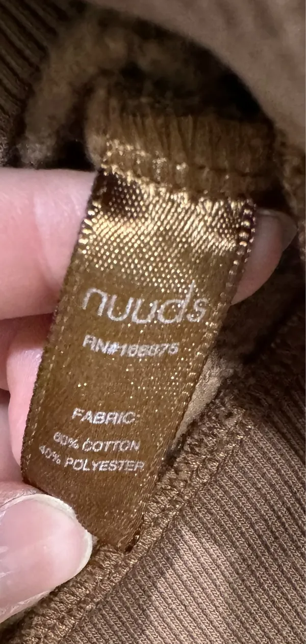 Boutique NUUDS Nashville Pop-up Brown Crewneck Oversized Sweatshirt Large - Image 5
