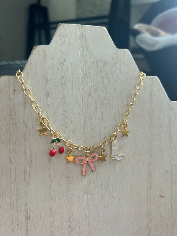 Handmade Charm Necklace - Image 3