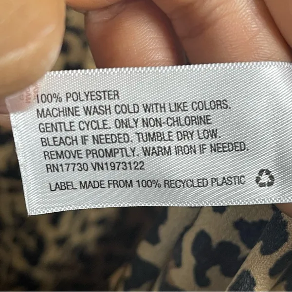 Ava & Viv Leopard print dress SZ 1X - Image 6