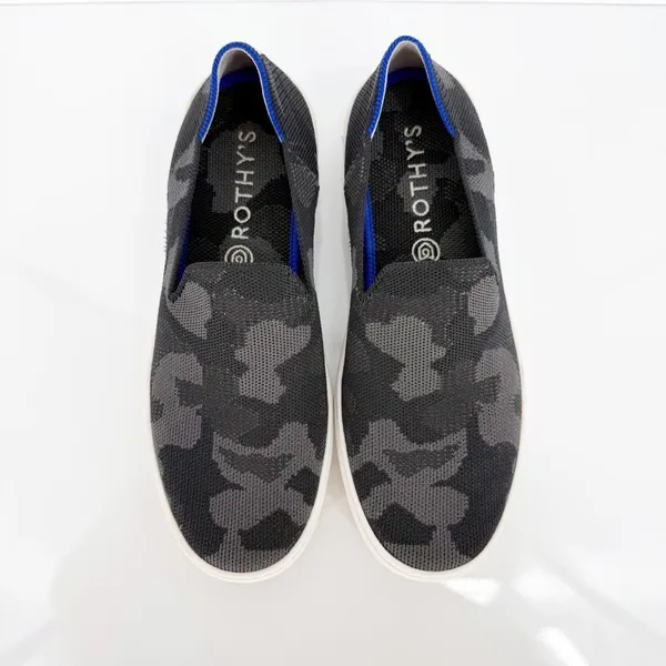 Rothy's The Original‎ Camo Knit Slip On Shoes Women's Size 8 Sustainable - Image 2