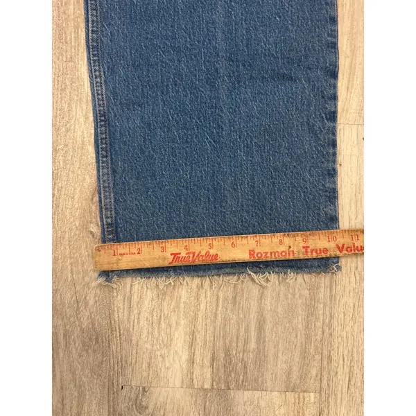 Abercrombie & Fitch The 90s‎ Relaxed High Rise Jeans Raw Hem Size 36/22 Long NEW - Image 7