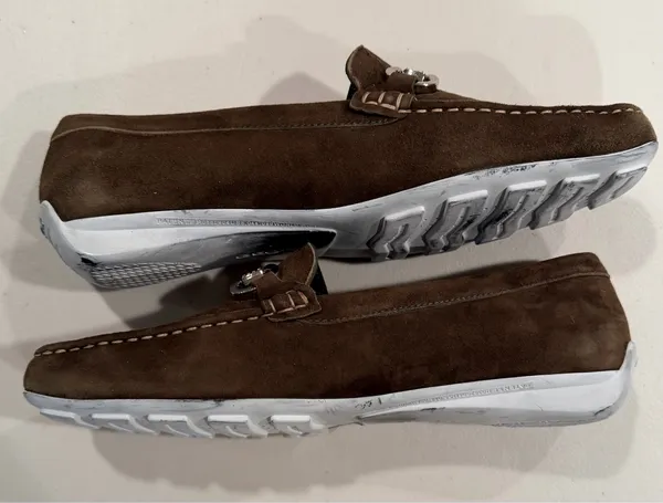 GEOX respira | women’s loafer shoe with horsebit accent. Size: 39/8-8.5 - Image 10