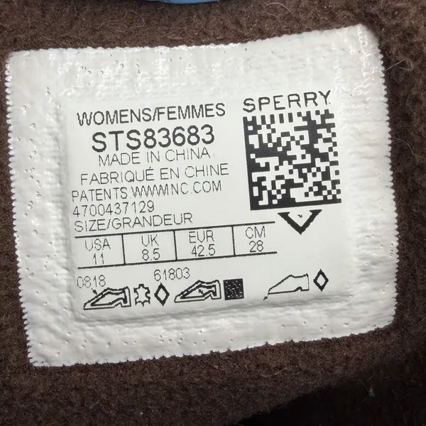 Sperry Top-Sider‎ Brown Syren Misty Knit Cuff Waterproof Duck Boots Women's 11 - Image 7