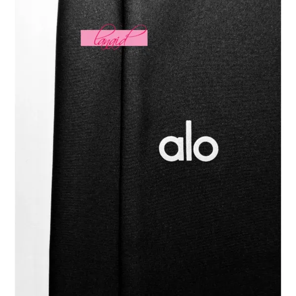 Alo Airlift High-Waist Sleek Leggings Black High-Rise Waist Waisted Tights Pants - Image 10