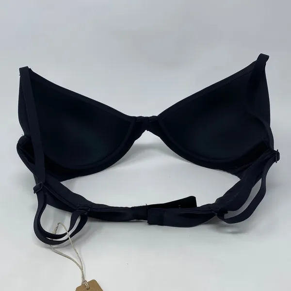 SKIMS Fits Everybody Scoop Plunge Bra BR-UWR-1997 Onyx‎ Size 32DD - Image 5