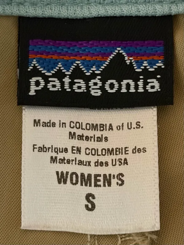 PATAGONIA Vintage 2005 Go II Cargo Hiking Shorts Tan/Beige Women’s Small - Image 5