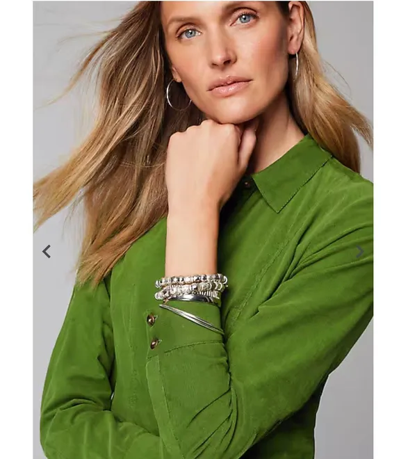 J.Jill Soft Corduroy Shirtdress - Image 11