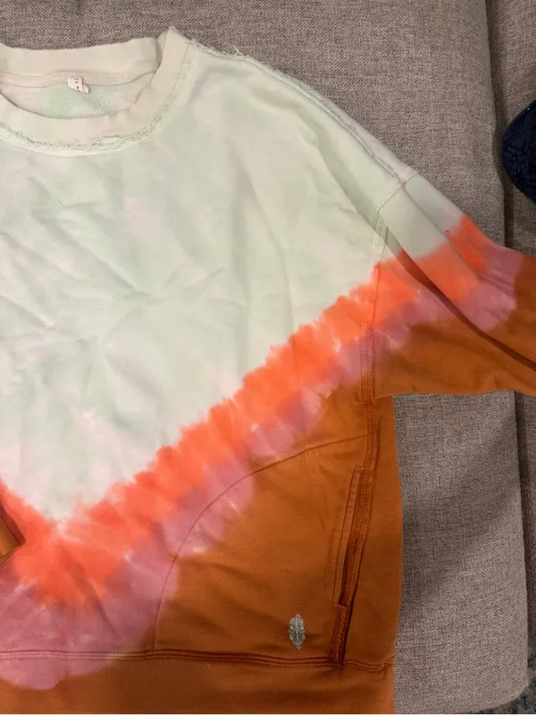 FREE PEOPLE TIE DYE SWEATER - Image 3