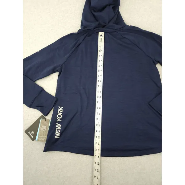Womens Medium New York Rangers Hoodie Fanatics Pro NHL Hockey Pullover Cool Core - Image 11