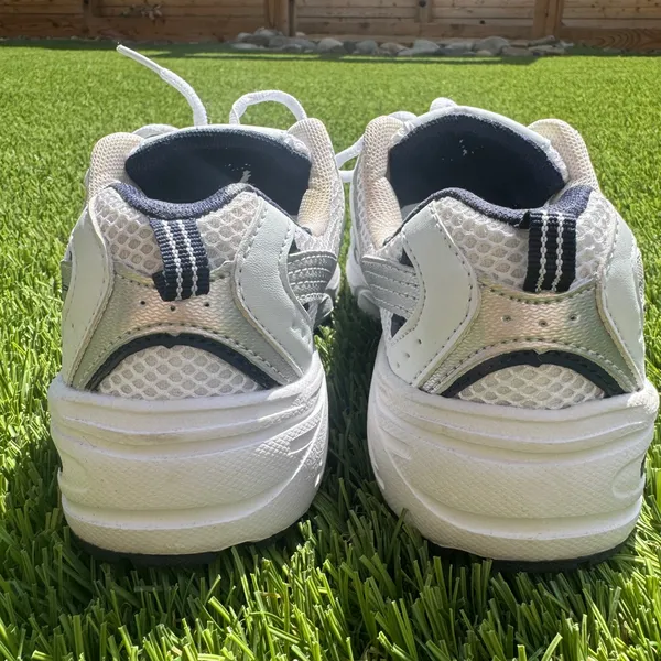 New Balance White and Gray Women's Shoes - Image 6