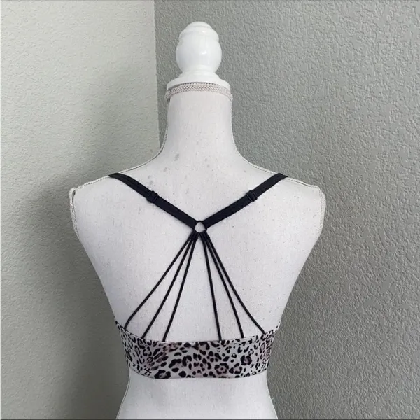 Victoria’s Secret Very Sexy Push-Up Bra Leopard Print Size 32DD - Image 2