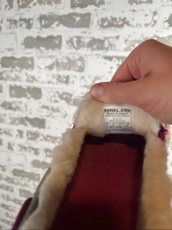 Sorel | women fuzzy lined slipper shoes - Image 2