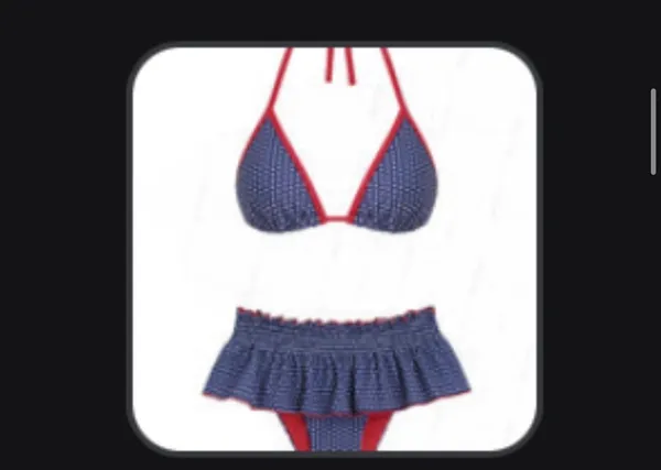 Sea Molly Swim Blue Size L - Image 3