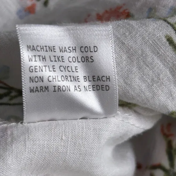 Jones‎ And Co Linen Popover Top Cream 1X - Image 8