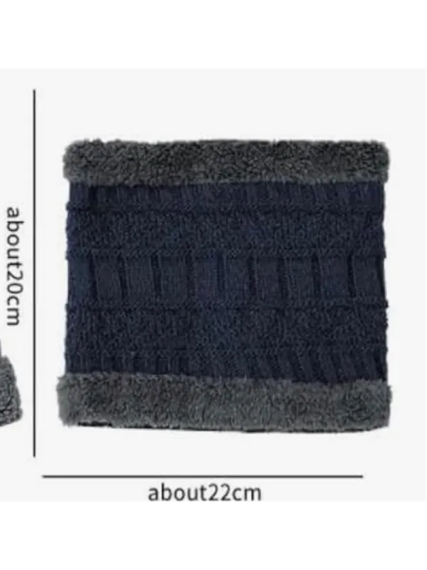 NEW Winter Thick Knitted Fleece lined Neck Gaiter Scarf - Image 3