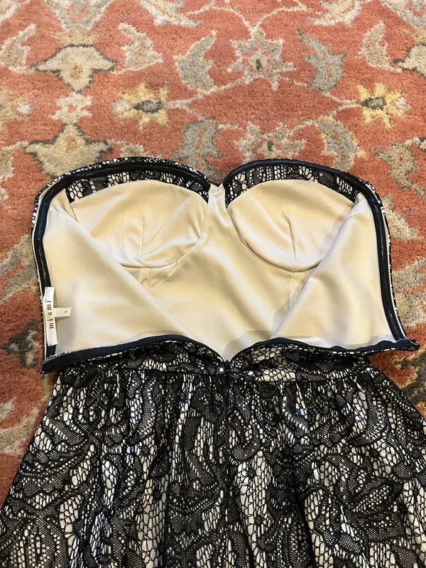Miami Dress Black Lace Homecoming - Image 6