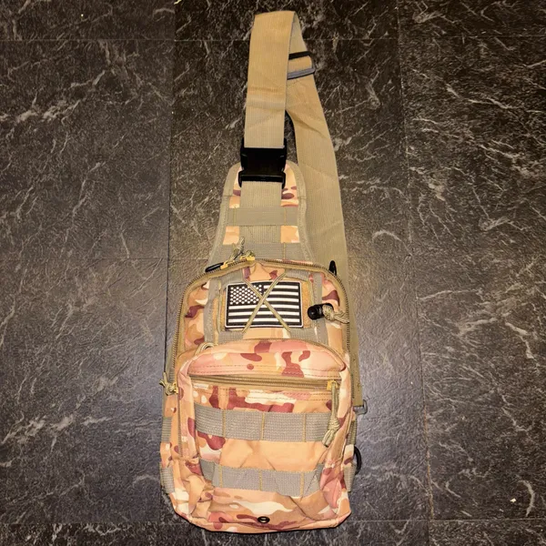 Camo tan Crossbody bag - Image 8