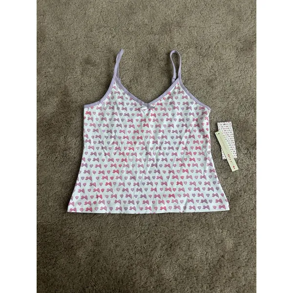 Roller Rabbit x Love Shack Fancy Disco Bow Mischa Set Pink Pajamas XS NWT - Image 5