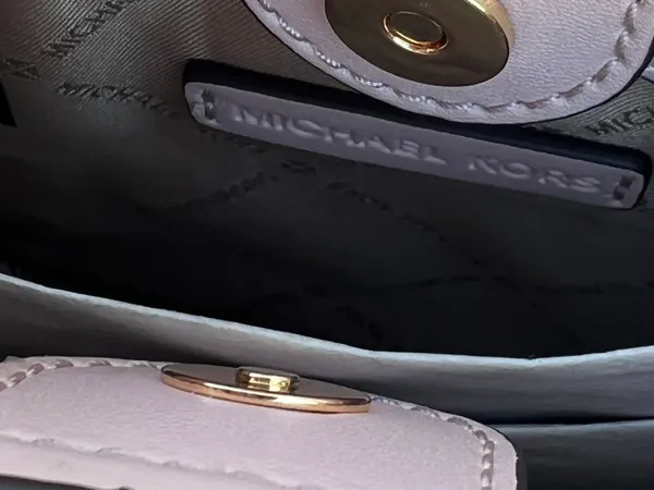 Michael Kors Mercer XS Shopper Xbody | Crossbody Bag |Purse -Powder Blush - Image 9